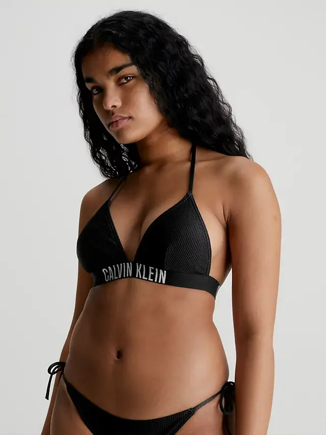  Calvin Klein Triangle bikini toppur